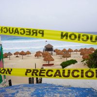 Declaran alerta roja en municipios de Quintana Roo por la llegada de “Beryl”