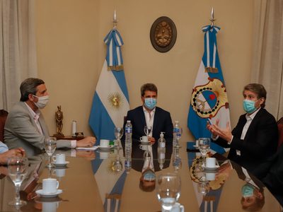 San Juan: Sergio Uñac se reunió con autoridades de la Cámara Minera de la provincia