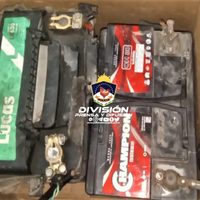 Varios demorados por intento de fuga y presunto robo de baterías de autos