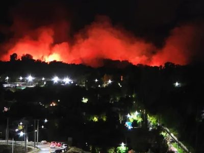 Incendio en el Tercer Puente: testigos aseguran haber escuchado una explosión