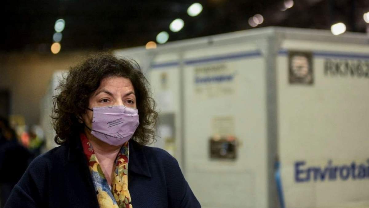 Carla Vizzotti, ministra de Salud de la Nación. Fuente: (Twitter)