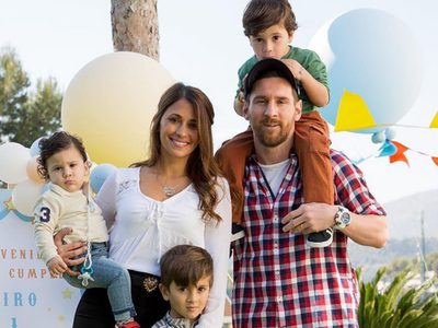 Pura ternura: Antonela Roccuzzo grabó cómo celebra su hijo Mateo los goles de Lionel Messi