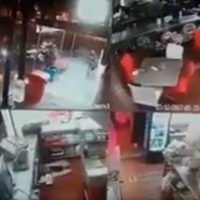 Asaltan pizzería en la delegación Coyoacán (video)