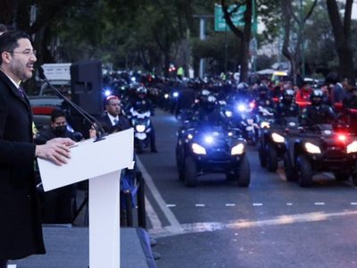 Batres presume que diciembre 2023 fue el mes con percepción de inseguridad “más baja del sexenio”