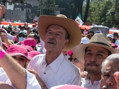 "Vertebrados e invertebrados": así describe Fox a quienes asistirán al mitin de AMLO en el Zócalo