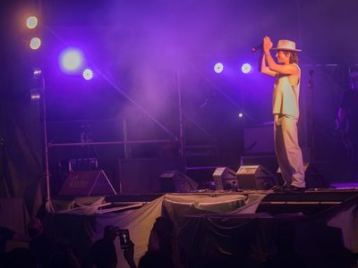 Viedma vibró con Turf en la segunda noche de la Fiesta Nacional del Mar y del Acampante