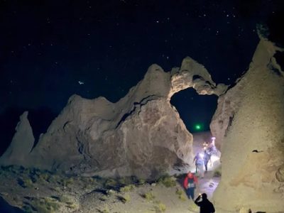 Verano en el norte neuquino: senderismo nocturno, teatro e historia bajo las estrellas en Los Bolillos