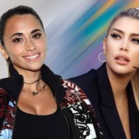 Con mucha distancia: así fue el impensable encuentro de Wanda Nara y Antonela Roccuzzo en París