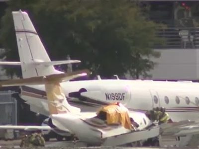 Revelaron por qué se accidentó el avión de Vince Neil