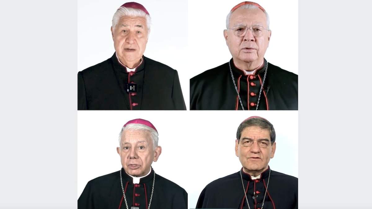 Rogelio Cabrera, José Francisco Robles, Ramón Castro y Raúl Gómez, entre los jerarcas participantes en el video