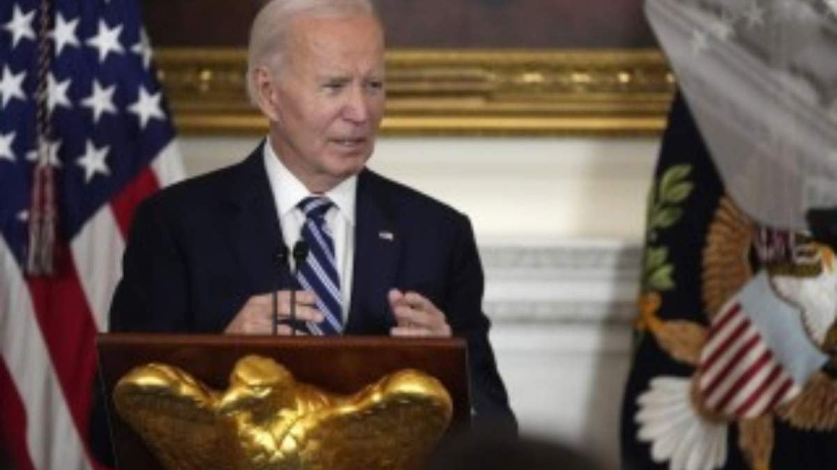 El presidente Joe Biden en una ceremonia en la Casa Blanca en Washington el 5 de enero del 2025