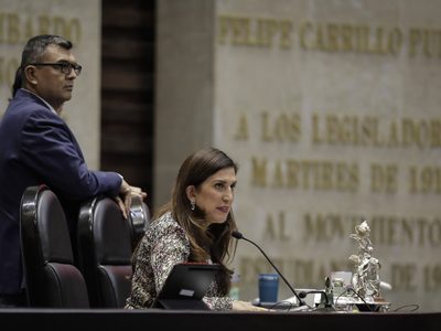 Con riesgo de “albazo”, PAN perfila a Kenia López Rabadán para presidir la Cámara de Diputados