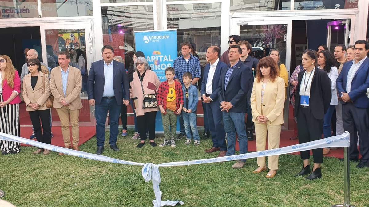Inauguración de la Feria Internacional del Libro Neuquén. Fuente: (Javier Manzano)
