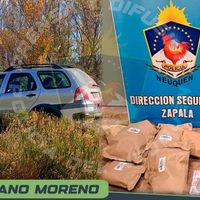 Le robaron el auto en Zapala con millones adentro y lo recuperó en Mariano Moreno