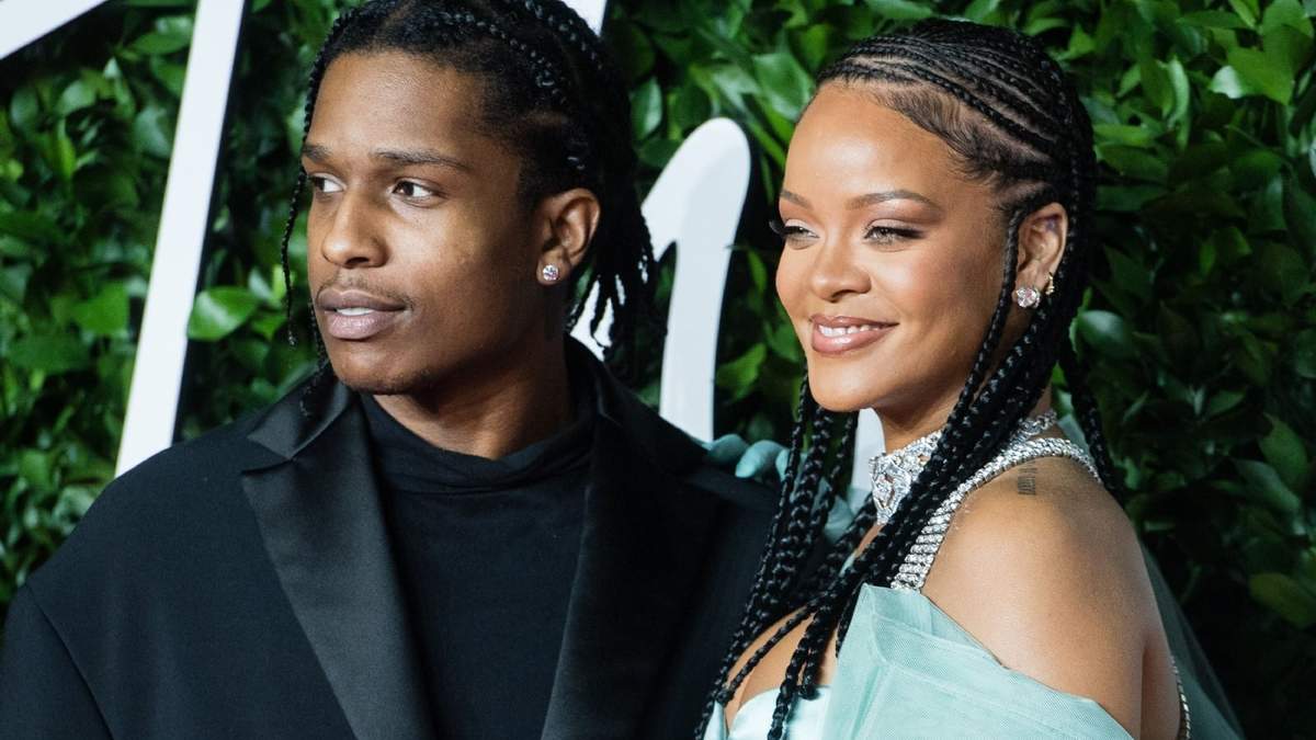 Rihanna y A$AP Rocky. Fuente: (Instagram)