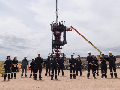 Alejandro Monteiro conoció un equipo clave para la actividad hidrocarburífera en la provincia