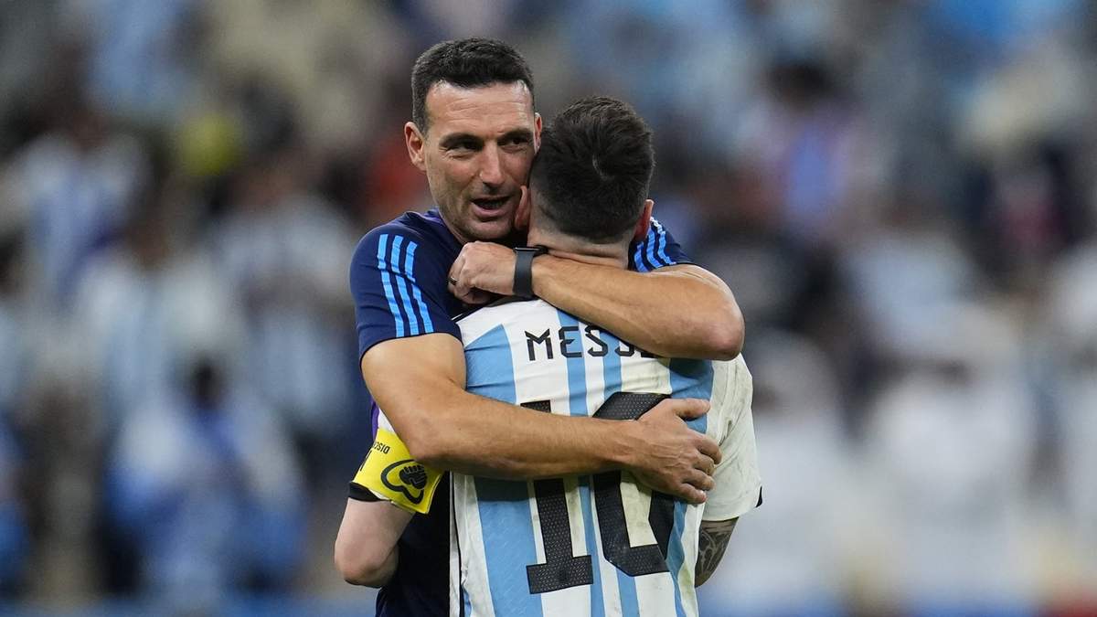 Scaloni con Messi. Fuente: (Instagram)