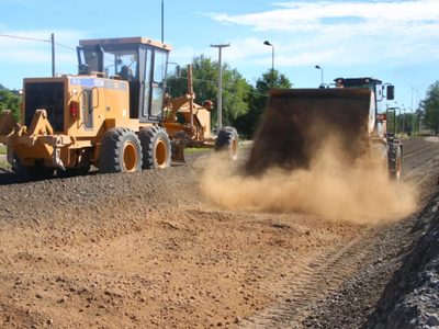 Continúan las importantes obras públicas en la ciudad de Zapala