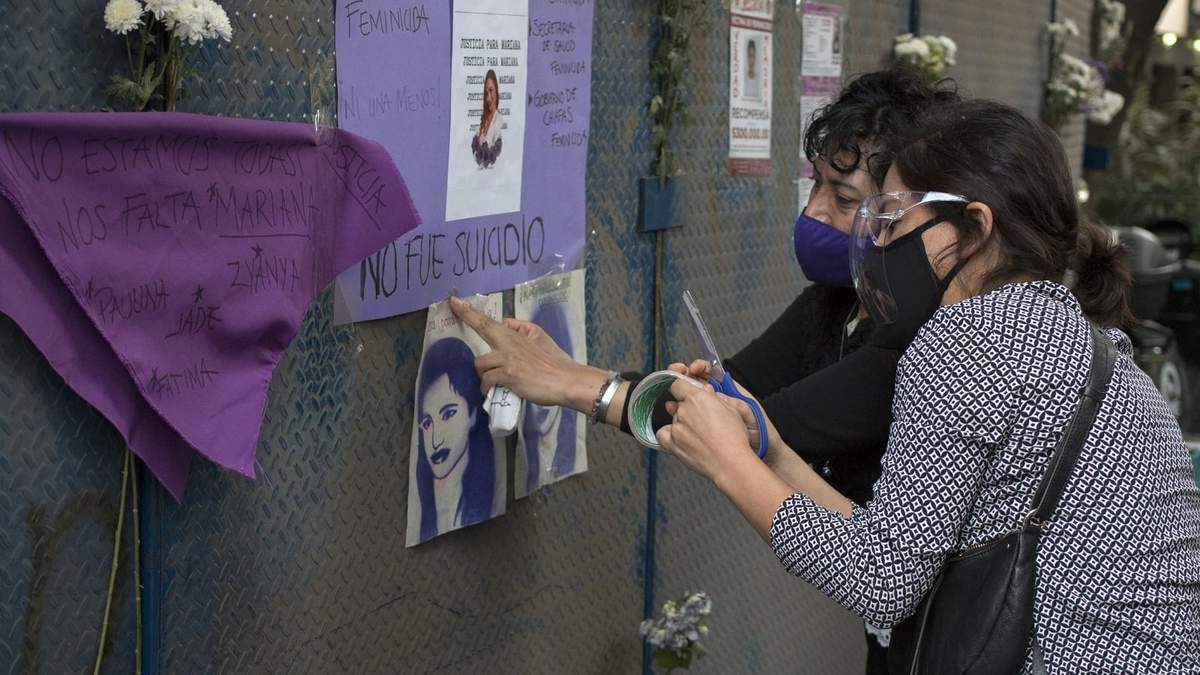 Protestas contra la violencia hacia las mujeres
