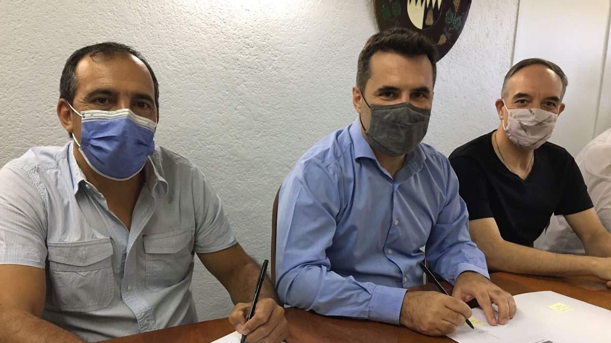 Darío Martínez, secretario de Energía, en el anuncio de las obras. Fuente: (Twitter)
