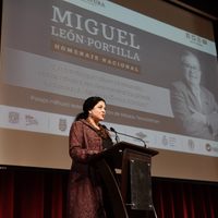 Inicia el homenaje nacional al historiador León-Portilla