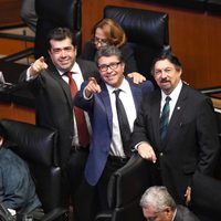 Ricardo Monreal respalda a Pedro Haces tras la captura de “El Limones”