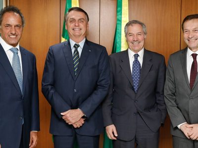 Bolsonaro aseguró que quiere "una Argentina fuerte"