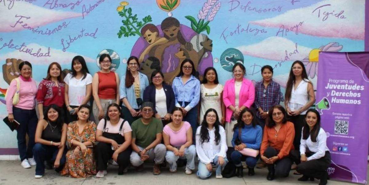 Encuentro "Juventudes y derechos humanos", en Oaxaca
