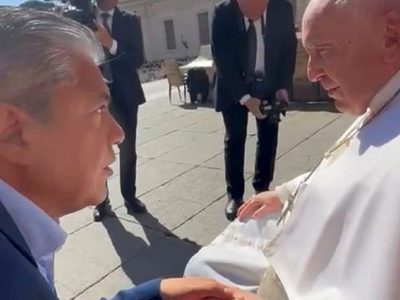 Rolando Figueroa se reunirá con el Papa Francisco por segunda vez en el Vaticano