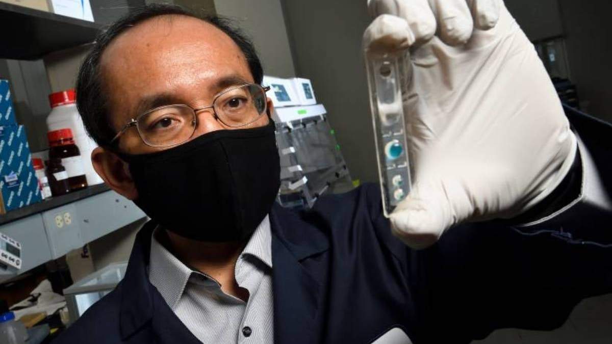 El investigador Tza-Huei Wang