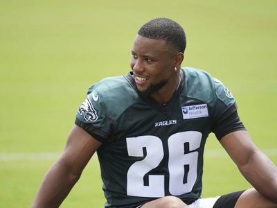 Saquon Barkley, corredor de los Eagles, rechaza invitación para unirse al consejo deportivo de Trump