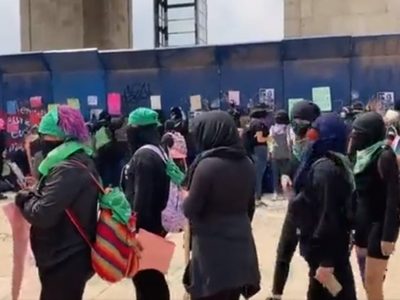 “Saldo blanco” en las movilizaciones por el aborto legal y seguro: gobierno de la CDMX