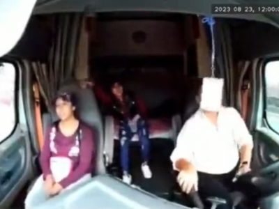 Trailero da aventón a mujeres y acaba siendo asaltado en la autopista México-Puebla (Video)