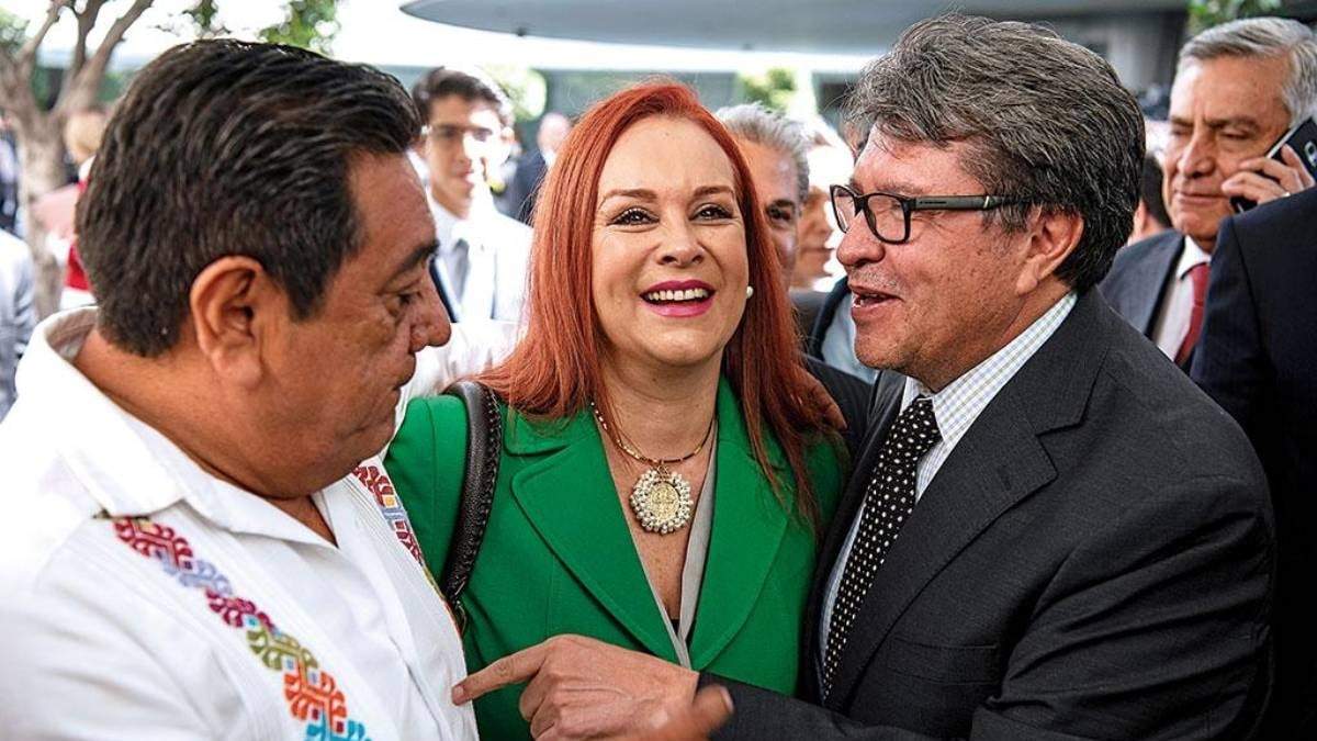 Salgado Macedonio y Monreal. Aliados