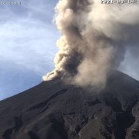 Cae ceniza del Popocatépetl en Tláhuac, Iztapalapa y Xochimilco