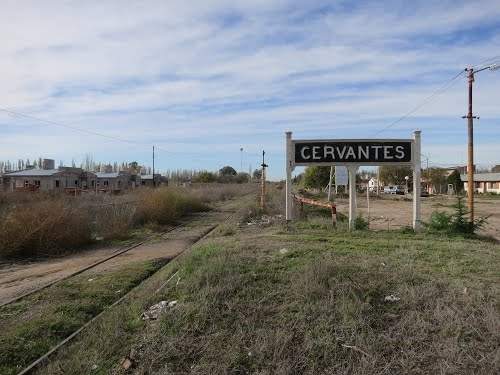 Cervantes, Río Negro. Fuente: (Twitter)