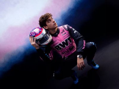 Colapinto estrenó el nuevo Alpine en los test de Barcelona