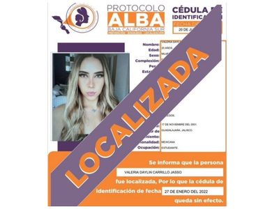 Tras seis meses desaparecida, encuentran a Valeria Daylin sin vida en Los Cabos