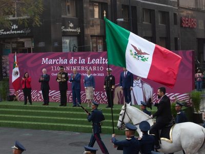 AMLO y Norma Piña se vuelven a encontrar; solo un breve saludo en la Marcha de la Lealtad