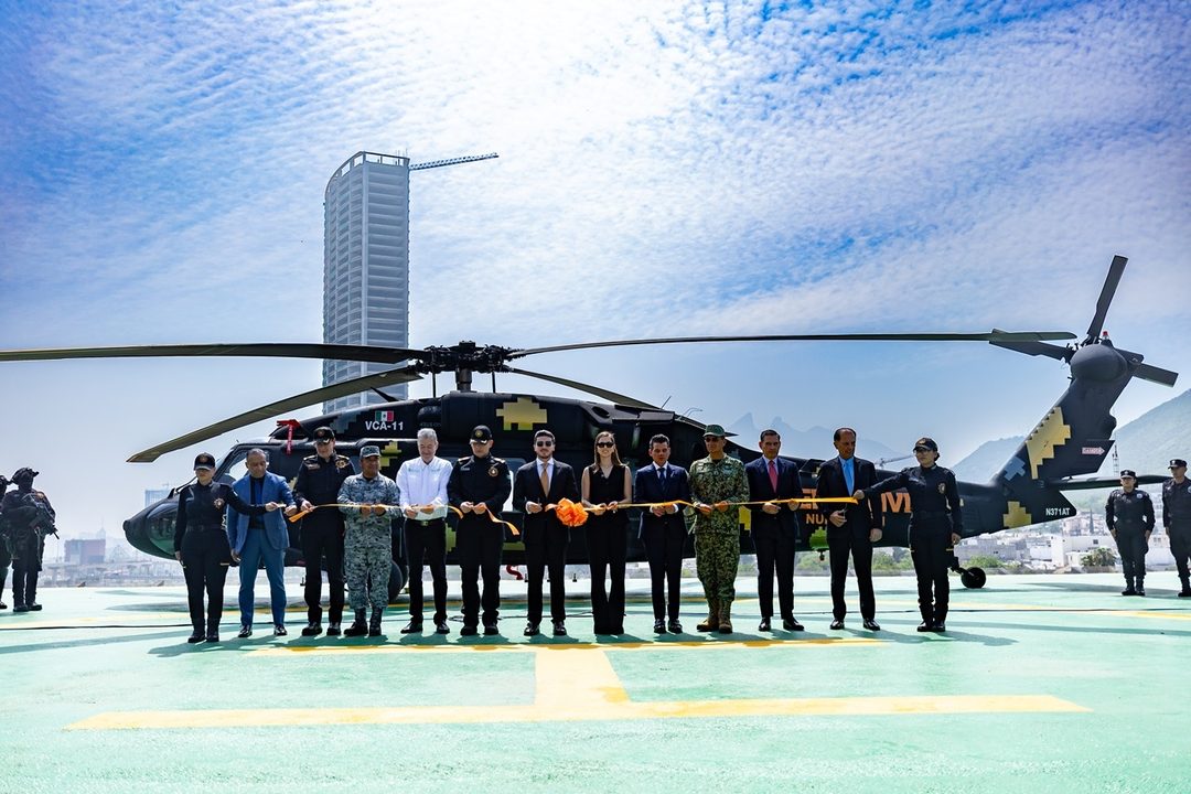 02 NUEVO LEÓN FORTALECE SU BLINDAJE ÁEREO CON SEGUNDO BLACK HAWK