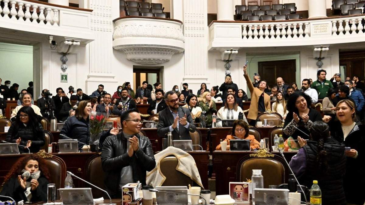 Última sesión del Congreso de la CDMX