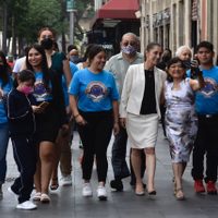 Ante dreamers, Sheinbaum aboga por reconocer derechos de migrantes en EU