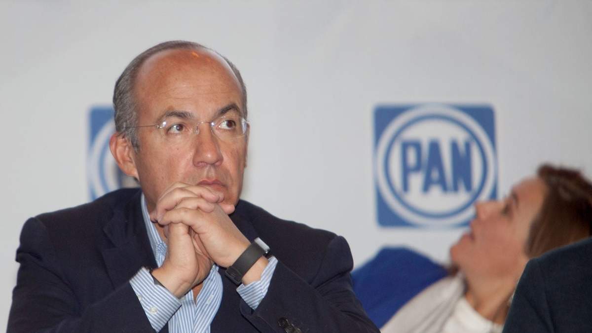 El expresidente Felipe Calderón