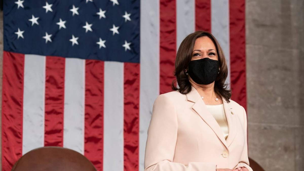 La vicepresidenta de Estados Unidos, Kamala Harris
