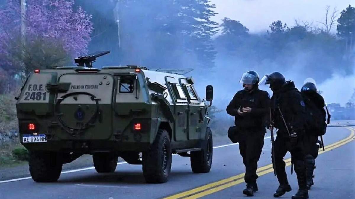 Los conflictos en Mascardi se agudizaron con los desalojos de la semana pasada. Fuente: (Facebook)