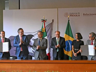 México y Brasil estrechan alianza en medio de tensiones comerciales con EU