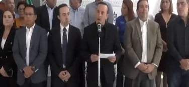 Carlos de la Fuente, coordinador de la bancada albiazul en el Congreso local