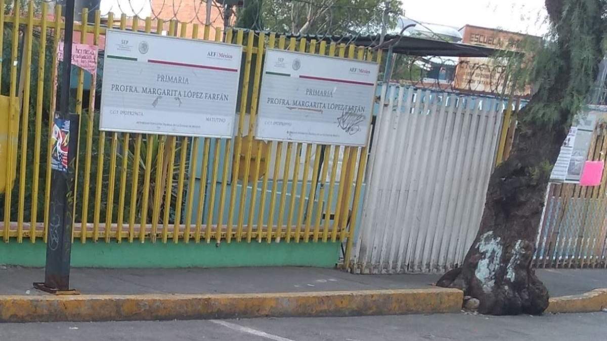 La Escuela Primaria “Margarita López Farfán”, en la alcaldía Gustavo A. Madero, donde se cometió el delito