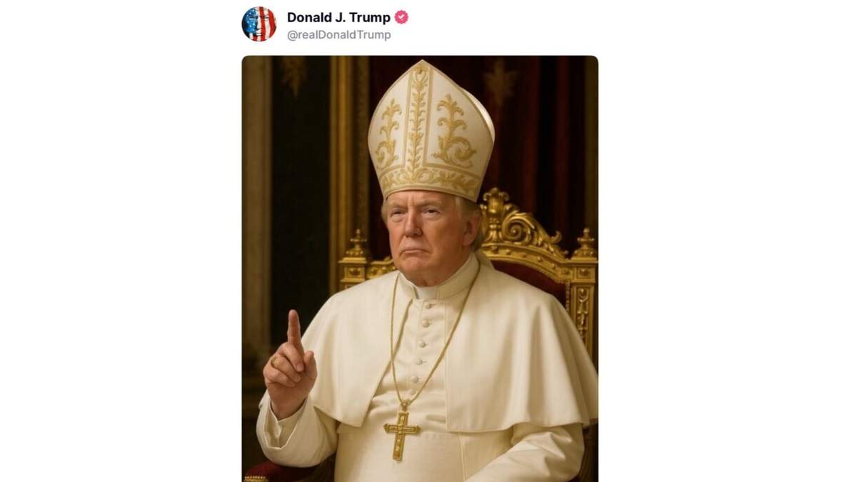 La imagen publicada por Donald Trump y por la Casa Blanca