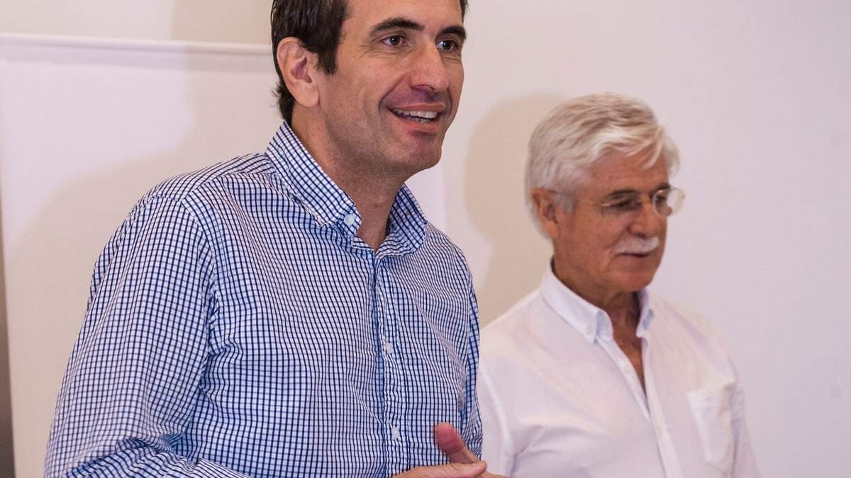 Pablo Cervi junto a Jorge Taylor. Fuente: (Facebook).
